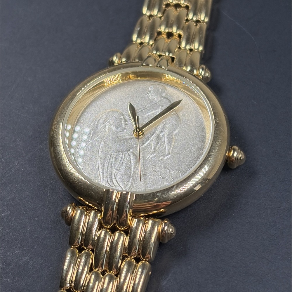 Bellezza San Marino Unconditional Love 83.5% Silver Lira Coin Watch‎